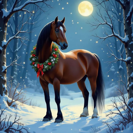 The Night Before, by Alayne Rae Mullen available by special order, exclusively from Diamond Art Emporium