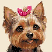Latte as Best in Show, Smaller format kit 25x25cm, US made, ships  in 2-5 days