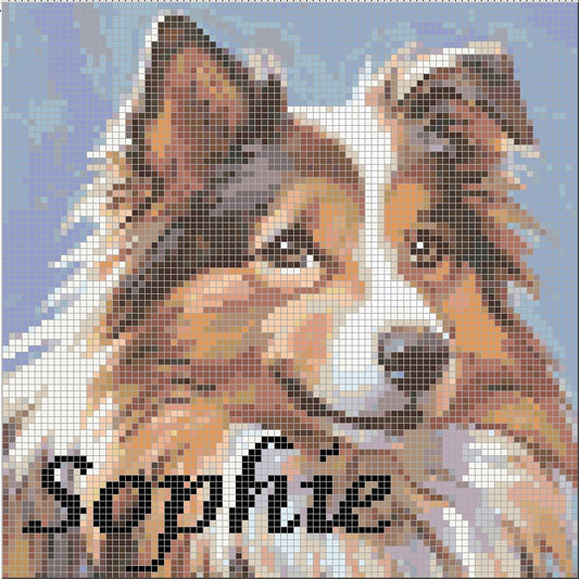 Sophie as Best in Show, Smaller format kit 25x25cm, US made, ships  in 2-5 days