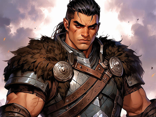 Warrior Prince, by Kristin S Block, available by special order, from Diamond Art Emporium