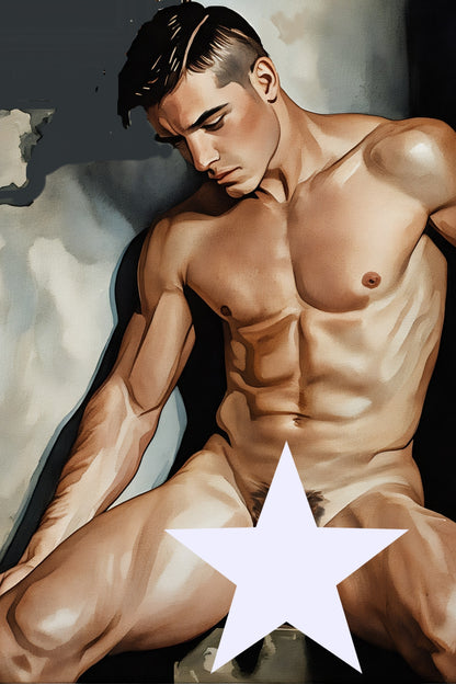 Austerity, An exclusive Eye Candy Image for Adults 18+ by Special Order from Diamond Art Emporium 40x60cm