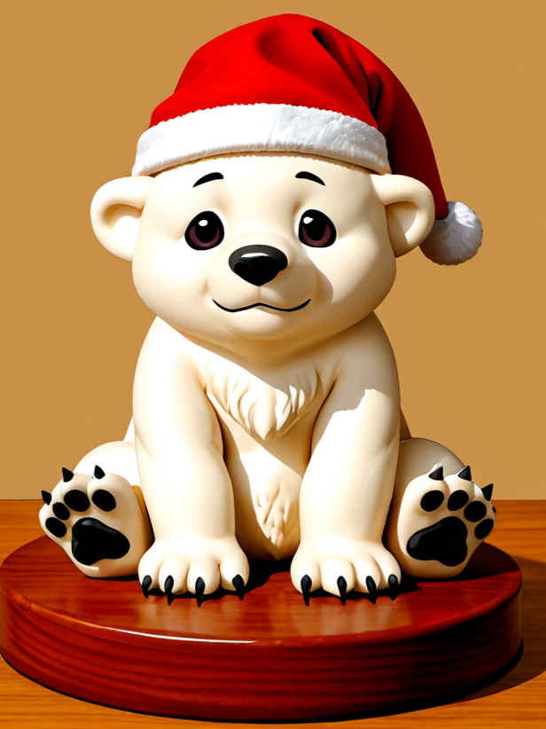 Baby Bear | Seasonal Holiday Diamond Painting Event Kit, 30x40cm