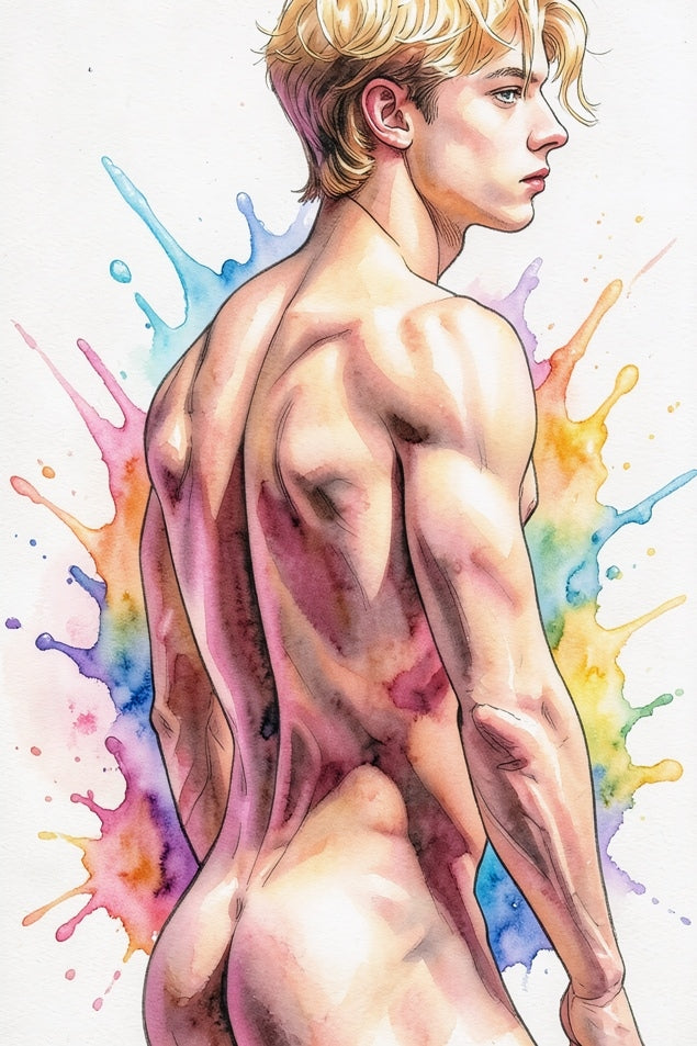 Buns Don't Lie, An exclusive Eye Candy Image for Adults 18+ by Special Order from Diamond Art Emporium 40x60cm