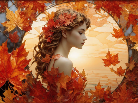 Captured in Glass, a Diamond Painting Kit available by special order, exclusively from Diamond Art Emporium