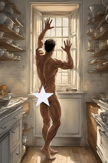Celebrate the Morning, An exclusive Eye Candy Image for Adults 18+ by Special Order from Diamond Art Emporium 40x60cm