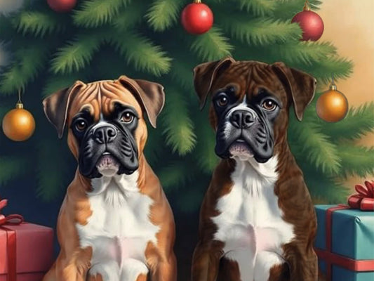 Christmas Treats Please, by Alayne Rae Mullen available by special order, exclusively from Diamond Art Emporium
