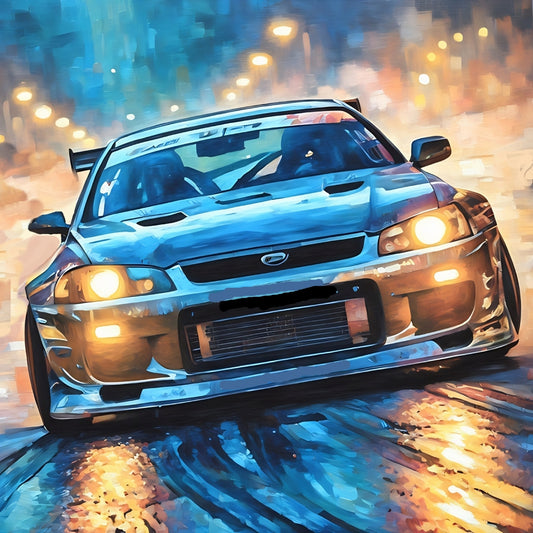 Drift, by Kristin S Block, an exclusive diamond painting kit from Diamond Art Emporium