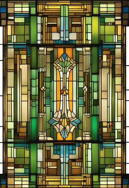 Stained Glass Clearance, Premium Diamond Painting Kit Ready to Ship