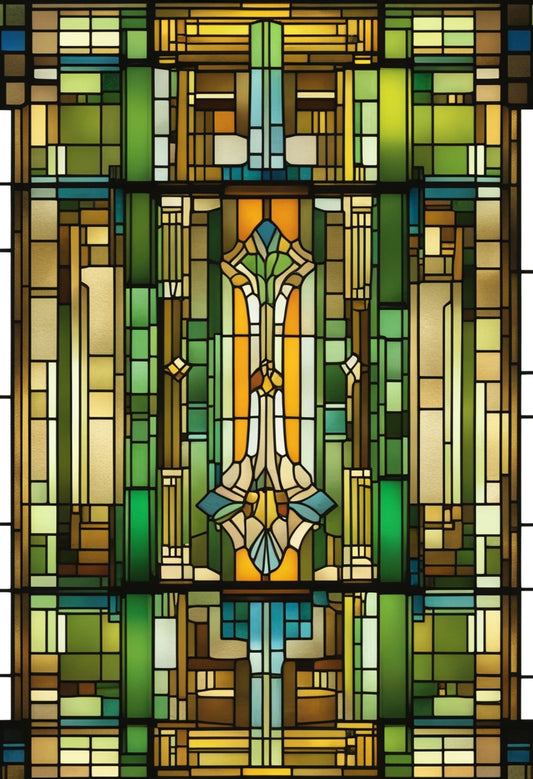 Stained Glass Clearance, Premium Diamond Painting Kit Ready to Ship