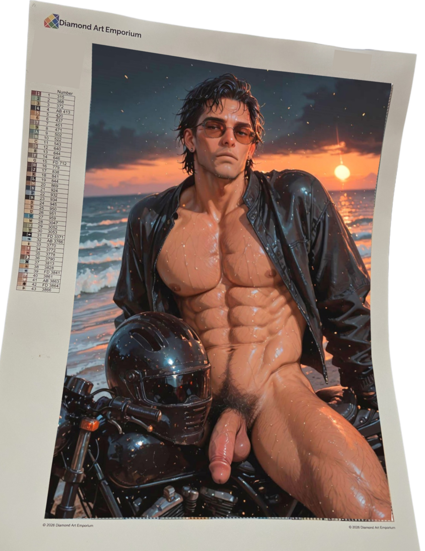 Night Ride, An exclusive Eye Candy Image 40x60cm by Sunshine777 for Diamond Art Emporium (Copy)