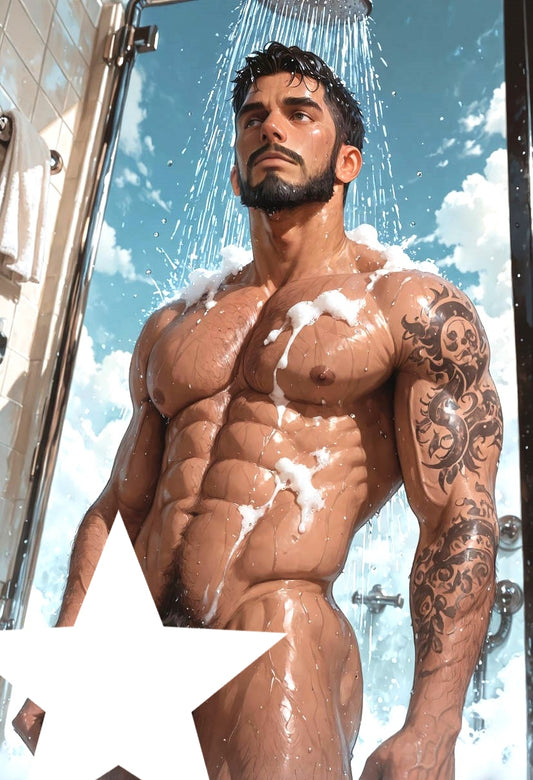 Need More Soap, An exclusive Eye Candy Image 40x60cm by Sunshine777 for Diamond Art Emporium