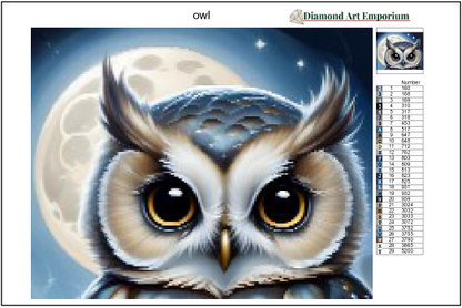 Squares Practice, a diamond painting kit to build confidence and skills for diamond painting.