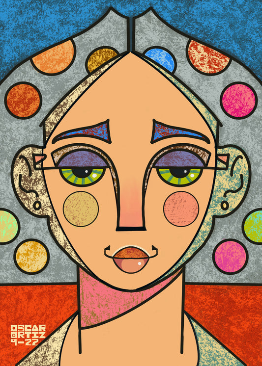 pOp, Large Format Premium Diamond Painting Kit, Choose Resin Square or Acrylic Round Diamonds