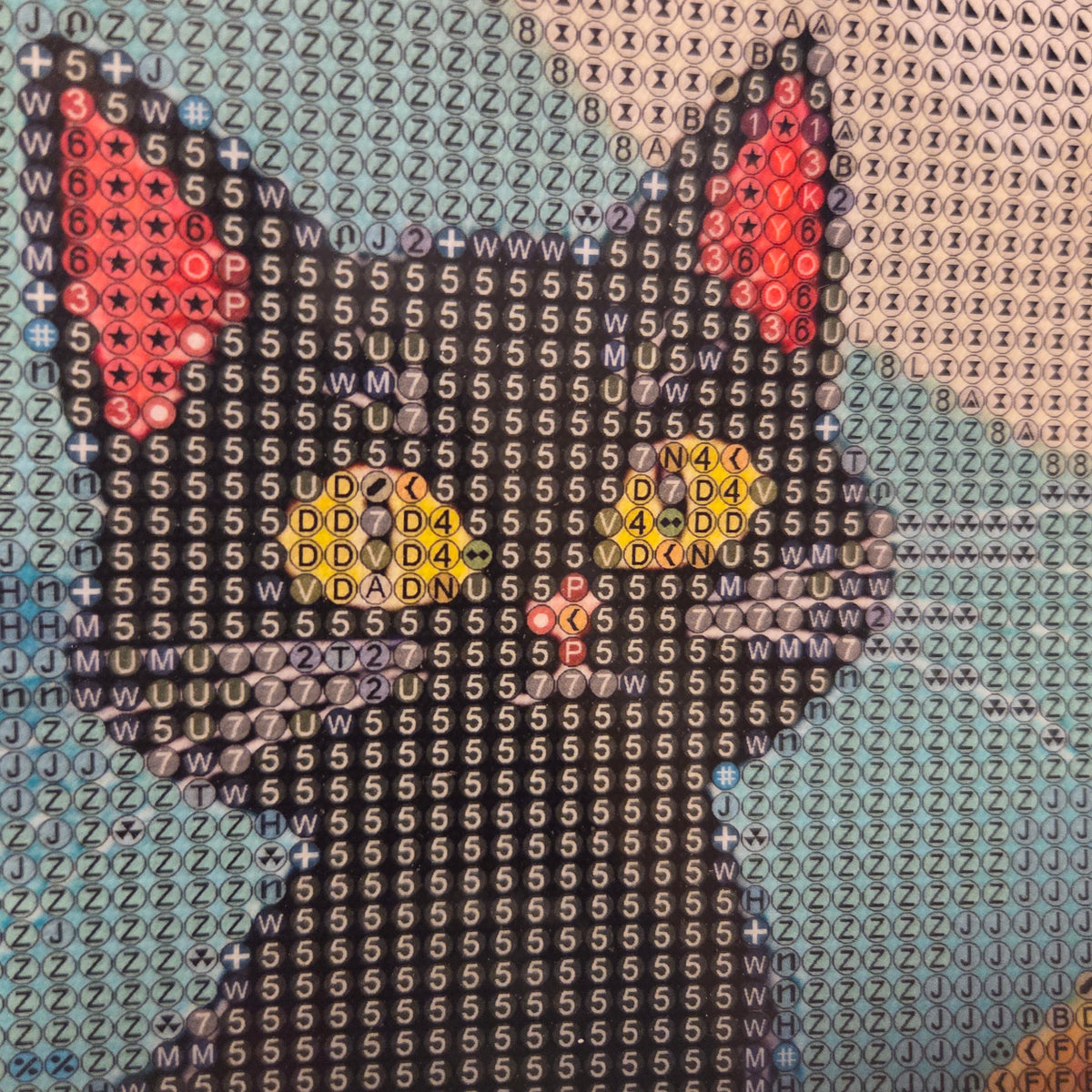 Hello-ween Kitty | Halloween Diamond Painting Event Kit, 40x40cm