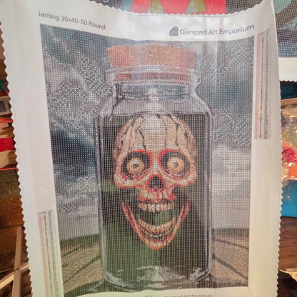 Jarring | Halloween Diamond Painting Event Kit, 30x40cm