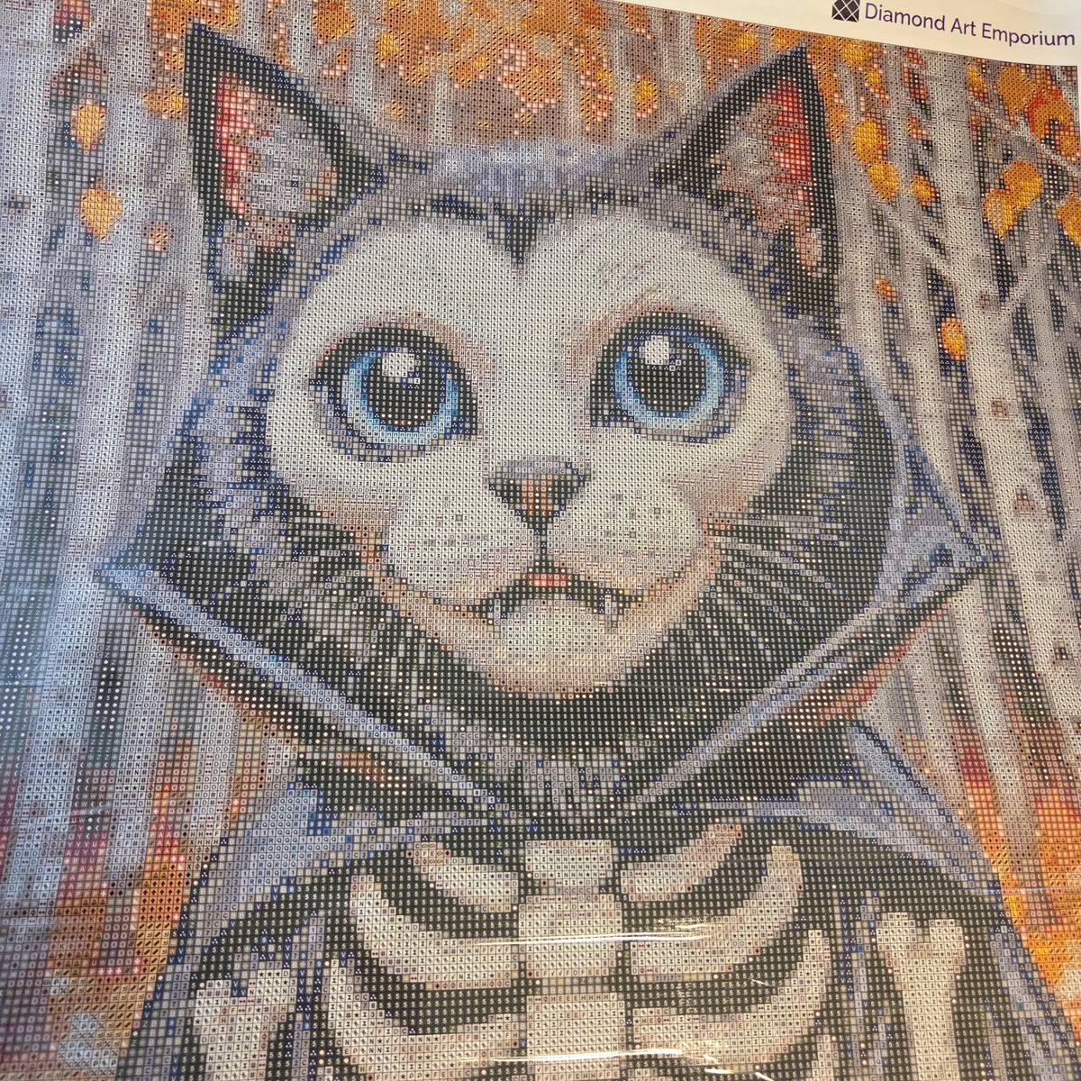 Count Skelipurr, Large Format Premium Diamond Painting Kit, Choose Resin Square or Acrylic Round Diamonds
