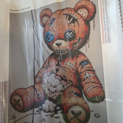 Poor Bear | Halloween Diamond Painting Event Kit, 30x40cm